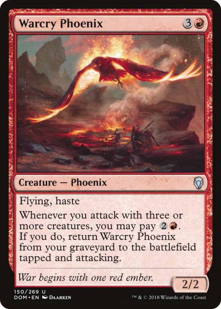 Warcry Phoenix · Dominaria