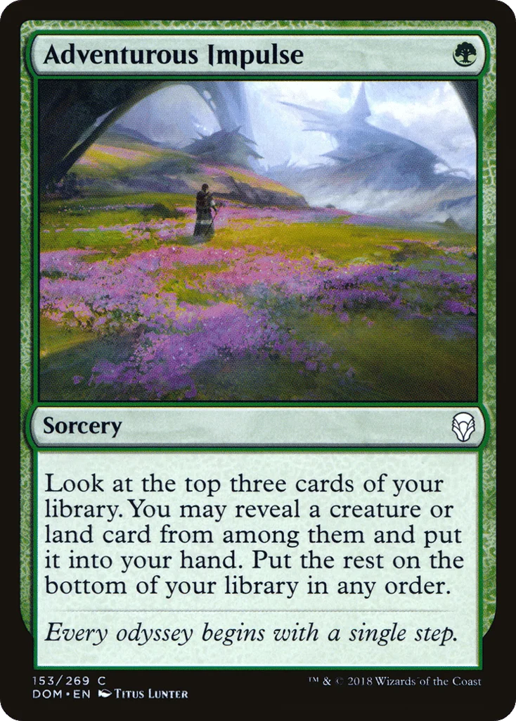 Adventurous Impulse · Dominaria