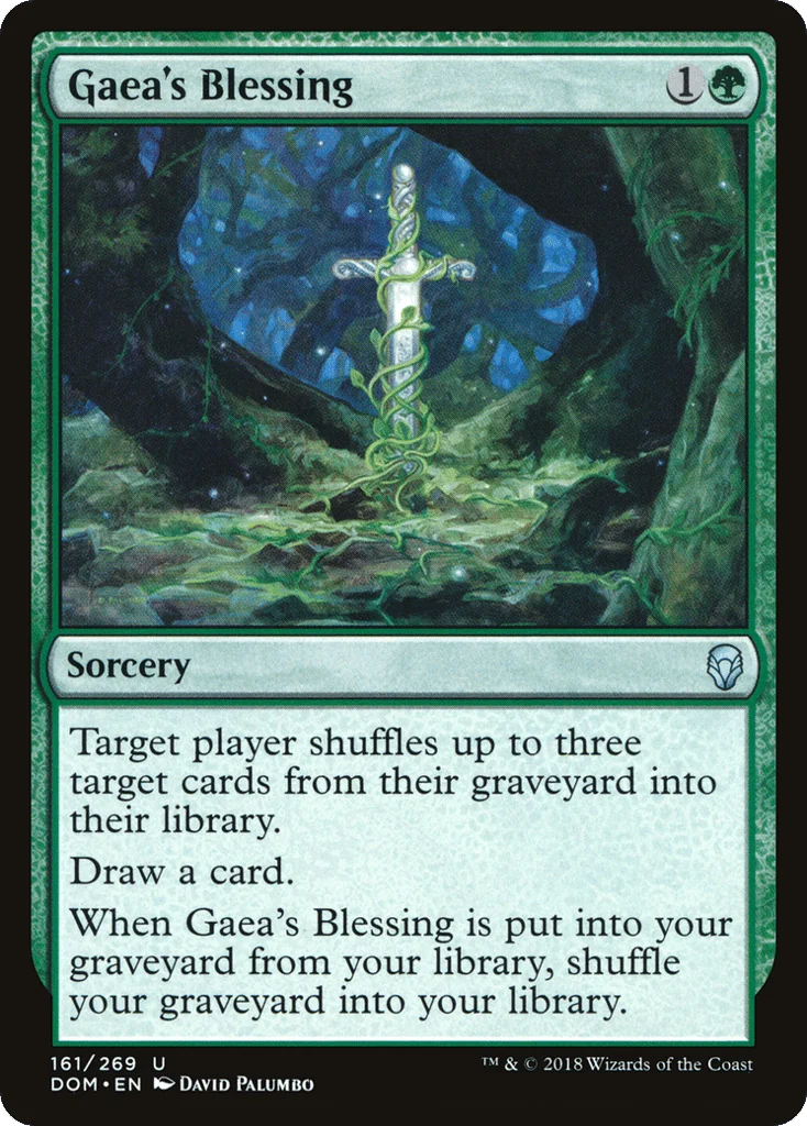 Gaea's Blessing · Dominaria