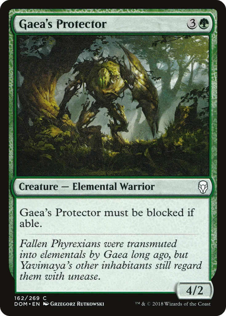 Gaea's Protector · Dominaria