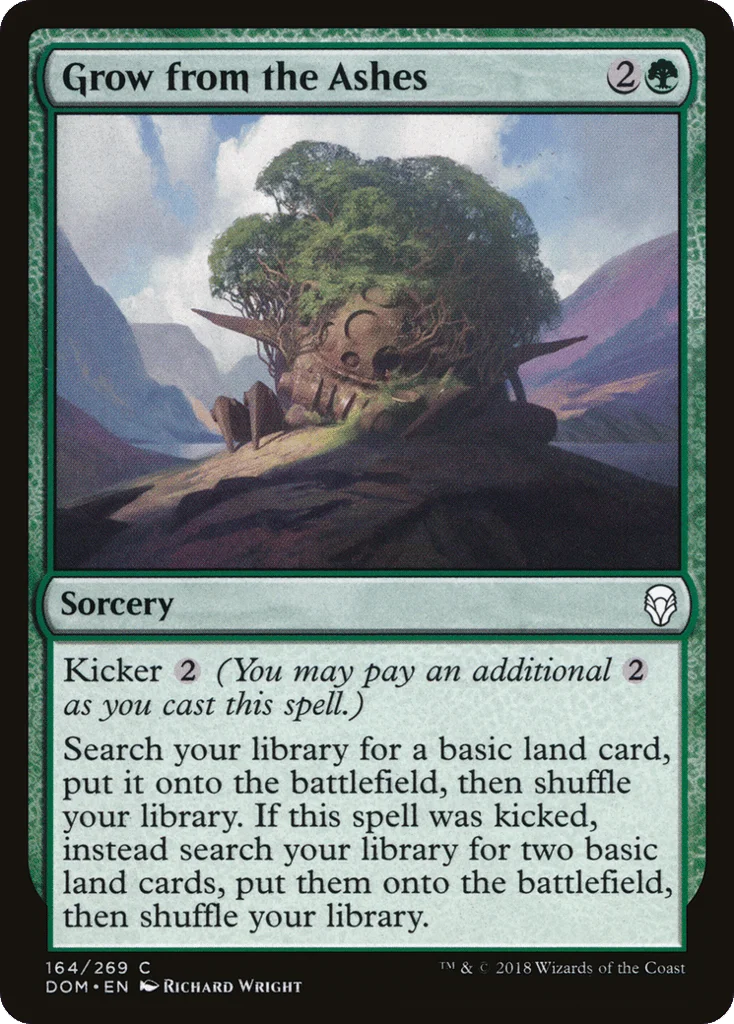 Grow from the Ashes · Dominaria