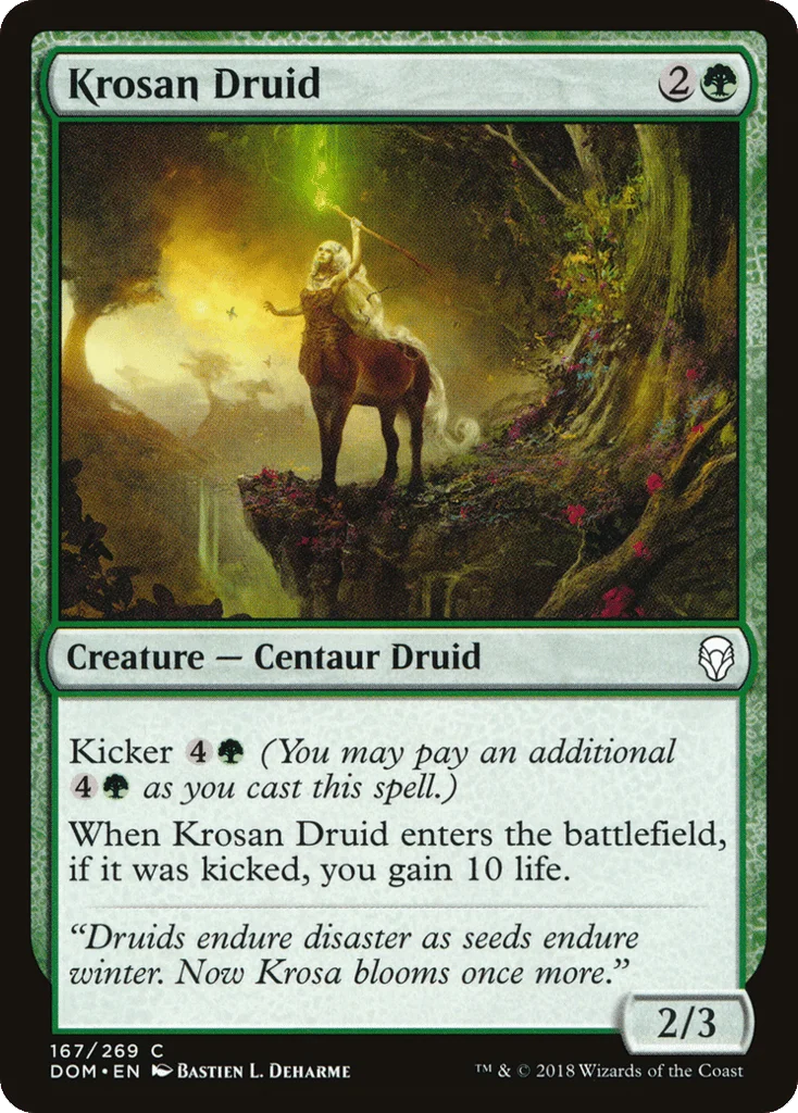 Krosan Druid · Dominaria