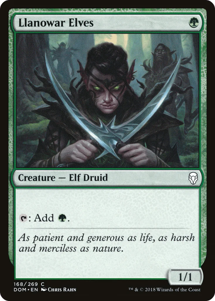 Llanowar Elves · Dominaria