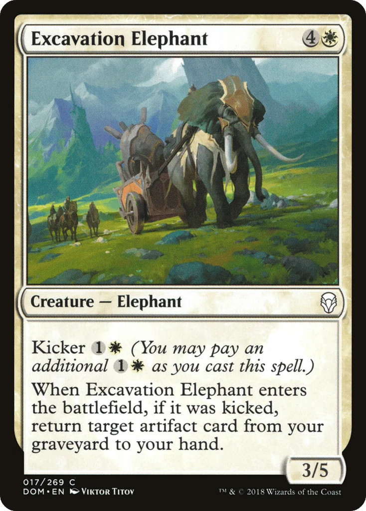 Excavation Elephant · Dominaria