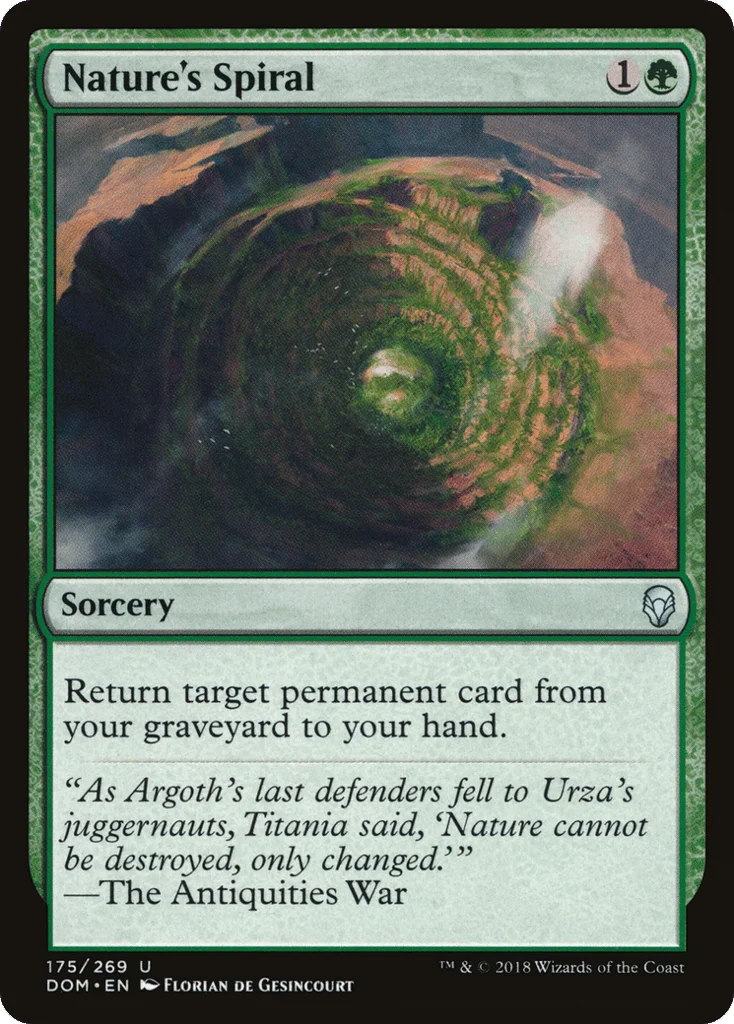 Nature's Spiral · Dominaria