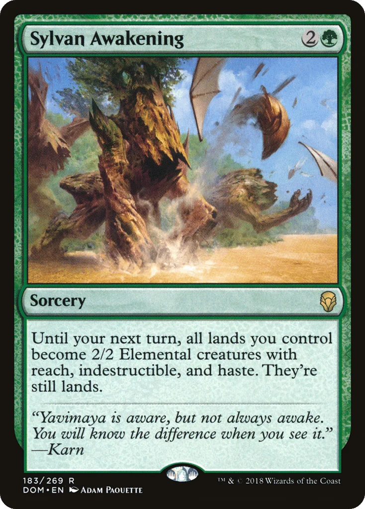 Sylvan Awakening · Dominaria