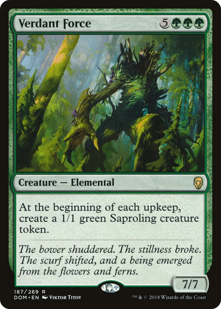 Verdant Force · Dominaria