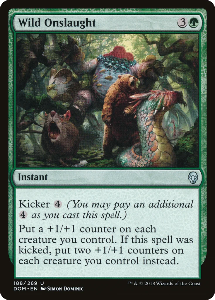Wild Onslaught · Dominaria