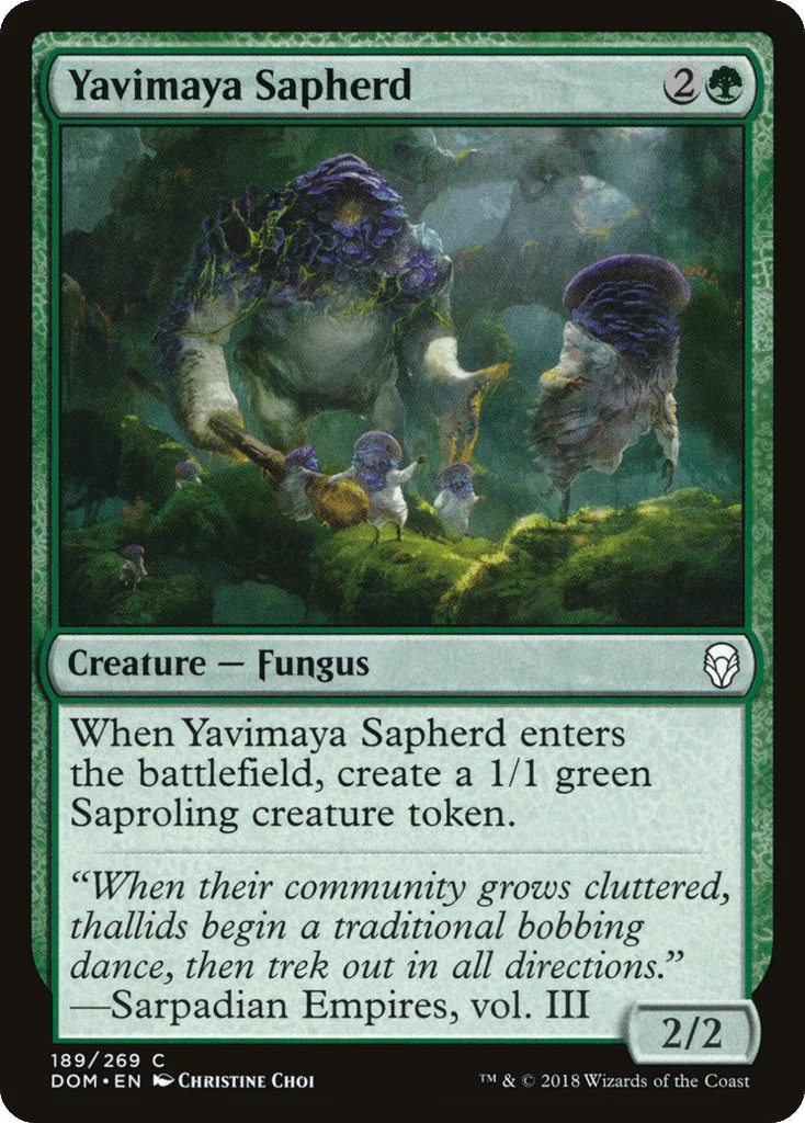 Yavimaya Sapherd · Dominaria