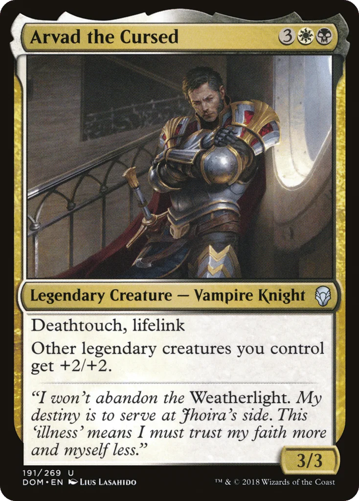 Arvad the Cursed · Dominaria