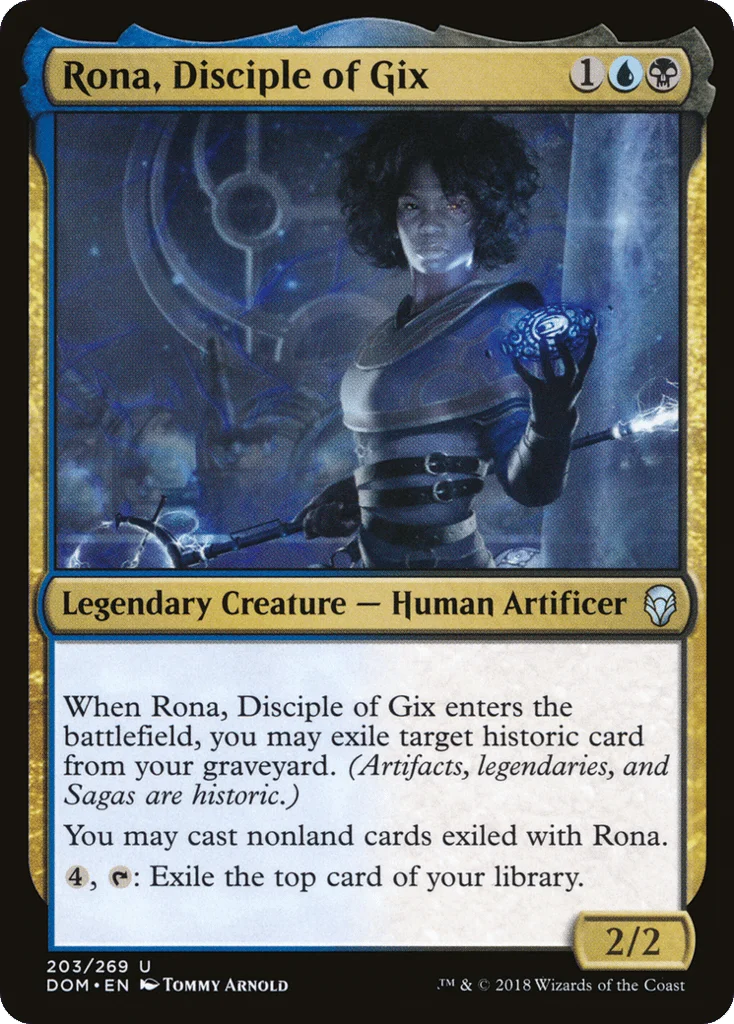 Rona, Disciple of Gix · Dominaria