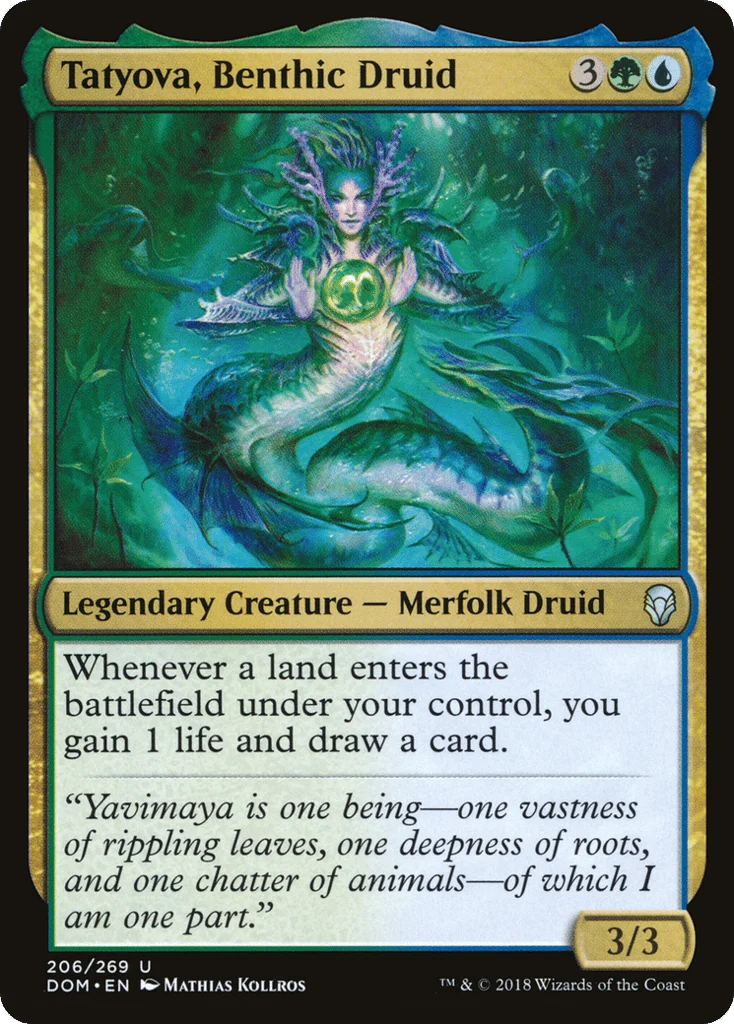 Tatyova, Benthic Druid · Dominaria