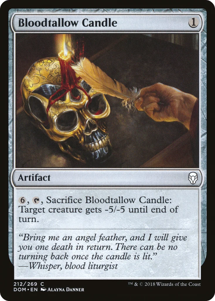 Bloodtallow Candle · Dominaria