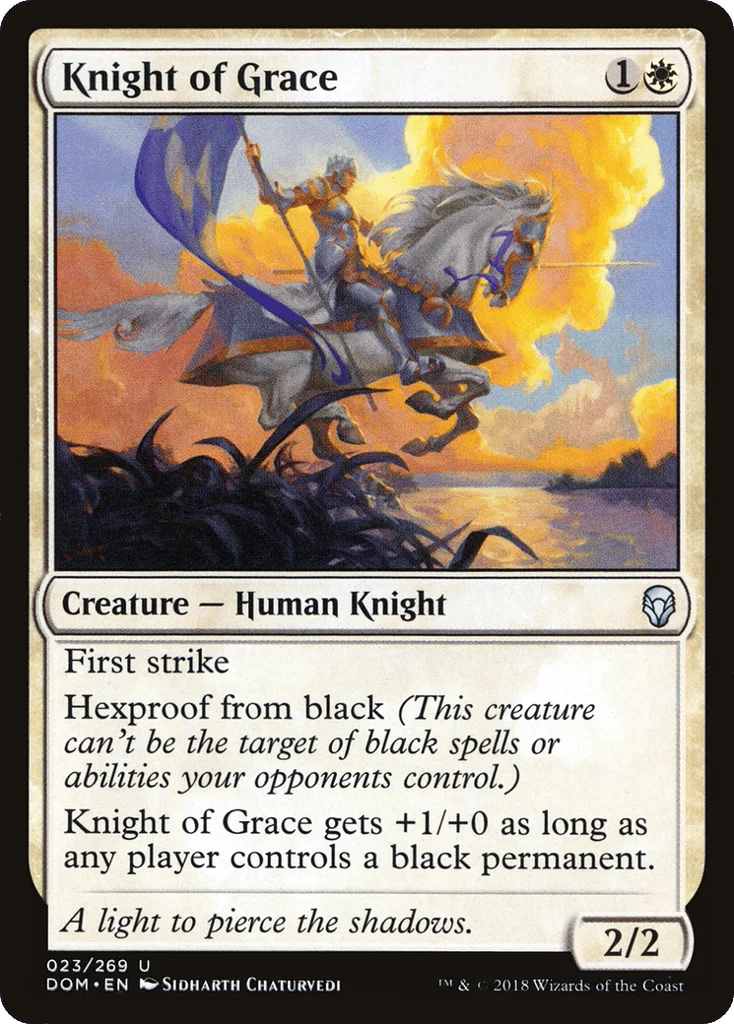 Knight of Grace · Dominaria