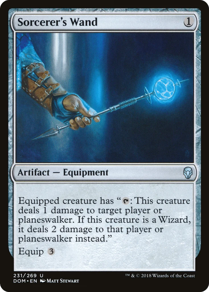 Sorcerer's Wand · Dominaria