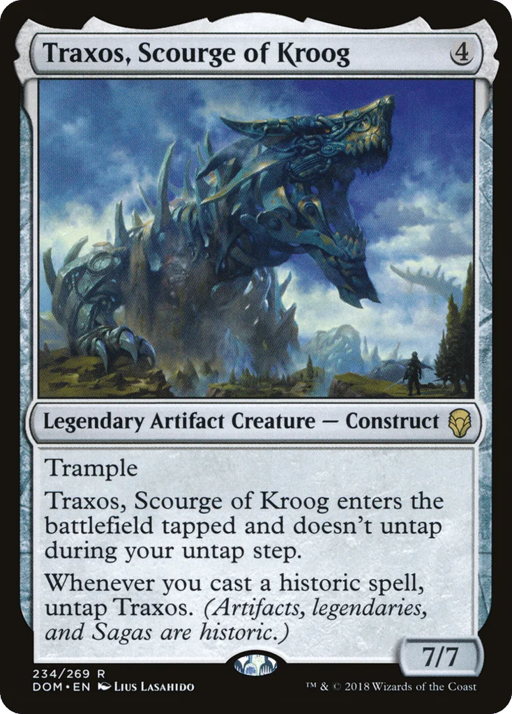 Traxos, Scourge of Kroog · Dominaria
