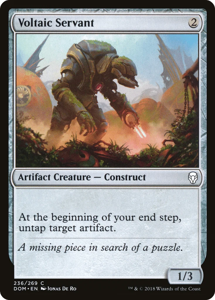 Voltaic Servant · Dominaria
