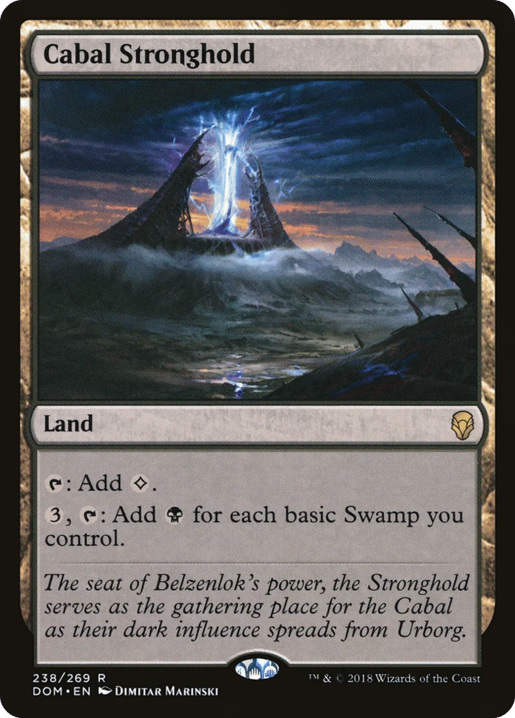 Cabal Stronghold · Dominaria