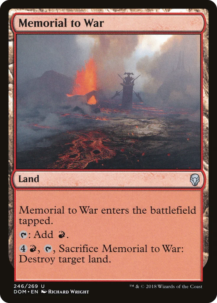 Memorial to War · Dominaria
