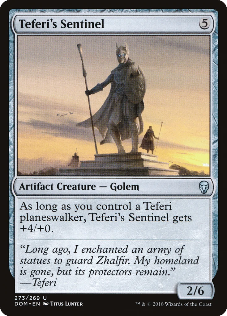 Teferi's Sentinel · Dominaria