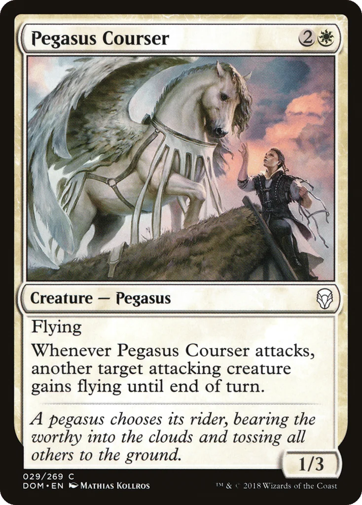 Pegasus Courser · Dominaria