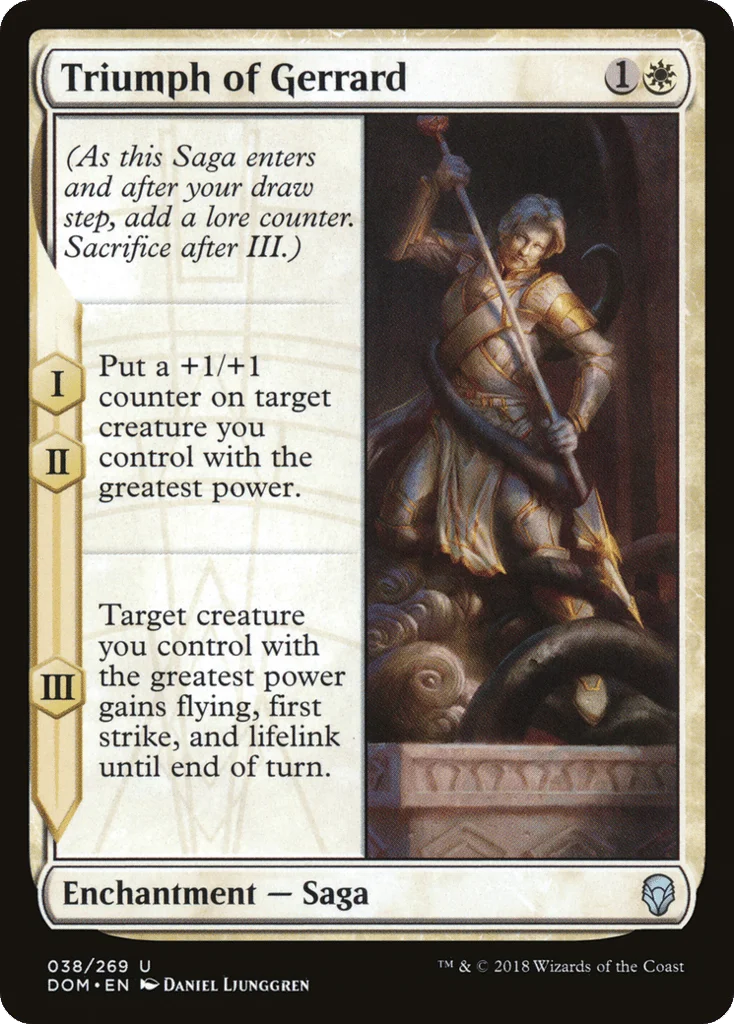 Triumph of Gerrard · Dominaria