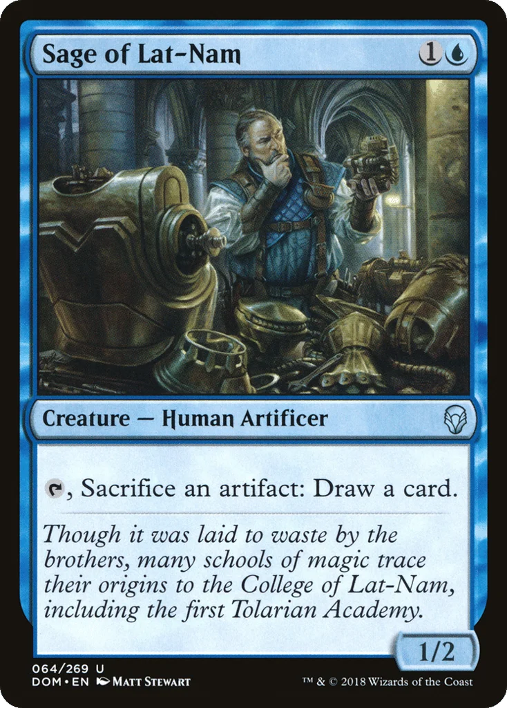 Sage of Lat-Nam · Dominaria