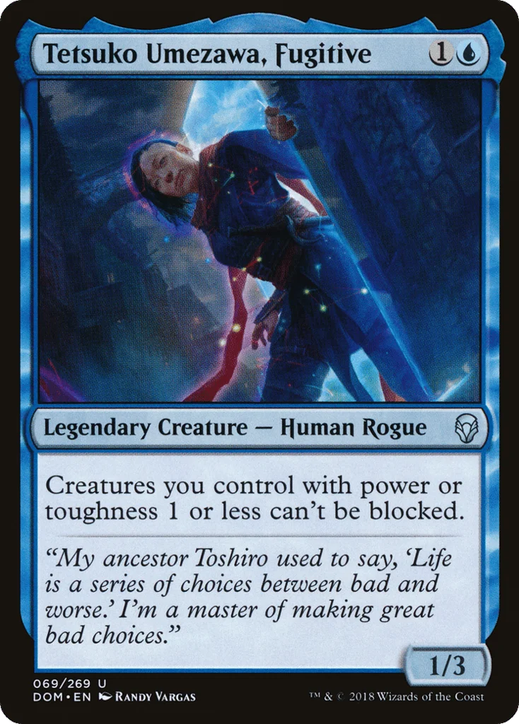 Tetsuko Umezawa, Fugitive · Dominaria