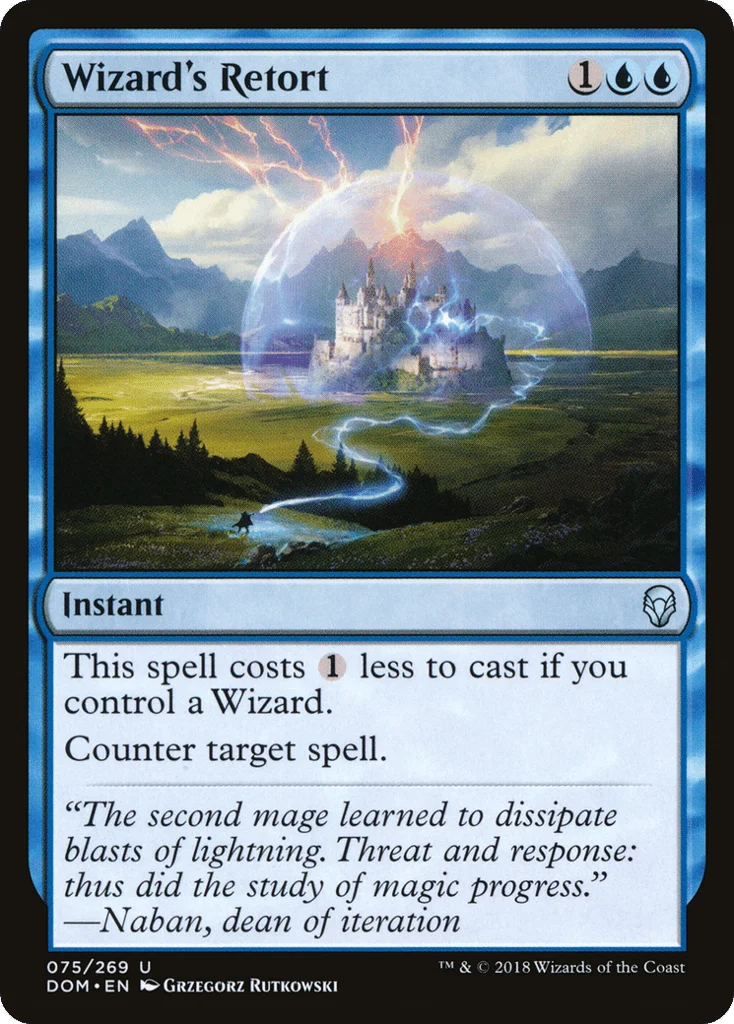 Wizard's Retort · Dominaria