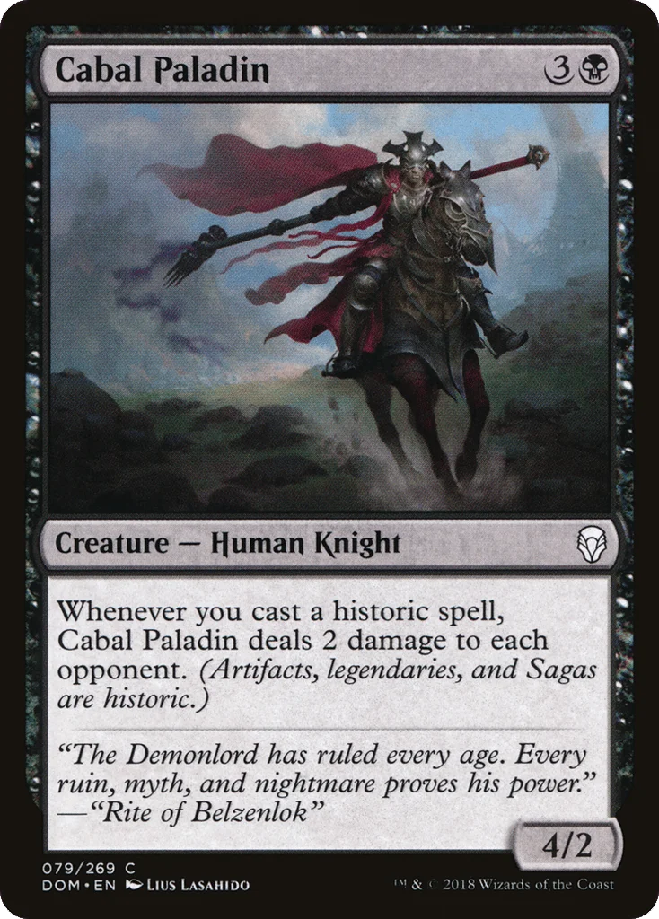 Cabal Paladin · Dominaria