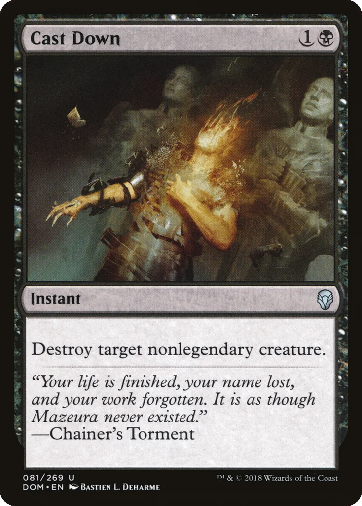 Cast Down · Dominaria