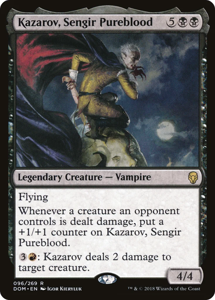 Kazarov, Sengir Pureblood · Dominaria