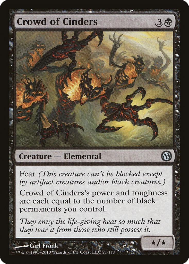 Crowd of Cinders · Duels of the Planeswalkers