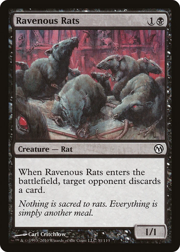 Ravenous Rats · Duels of the Planeswalkers
