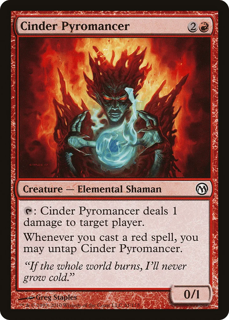 Cinder Pyromancer · Duels of the Planeswalkers