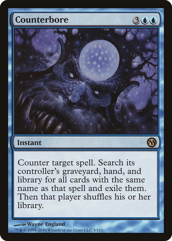 Counterbore · Duels of the Planeswalkers