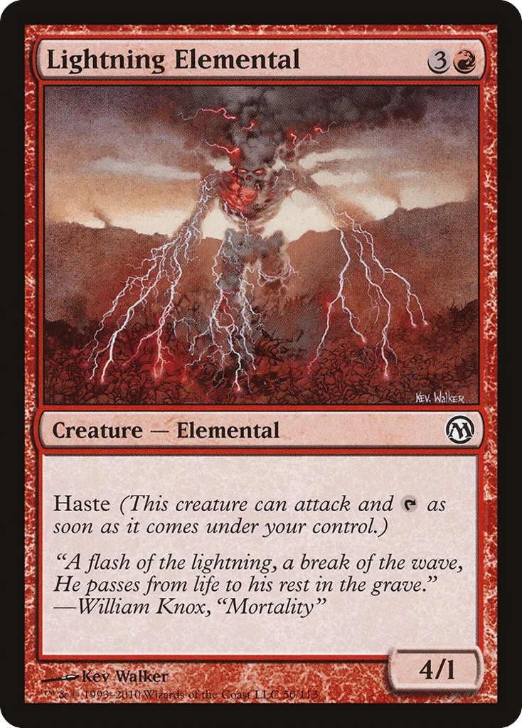 Lightning Elemental · Duels of the Planeswalkers