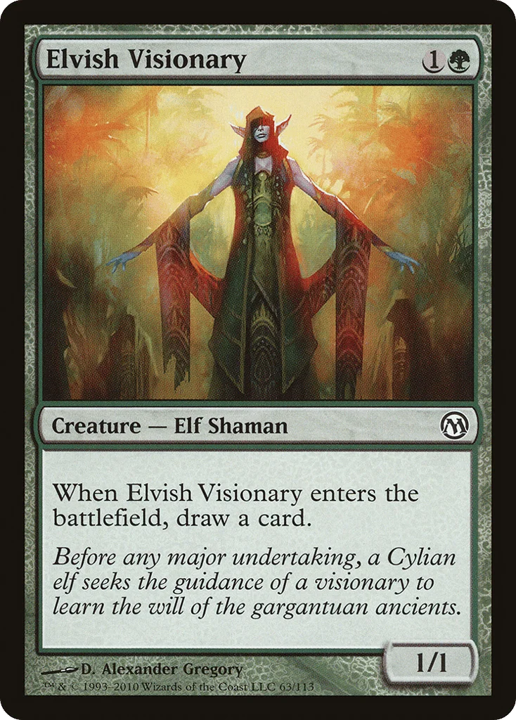 Elvish Visionary · Duels of the Planeswalkers