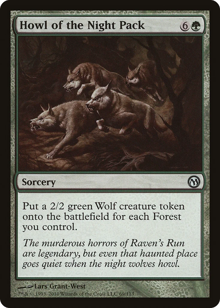 Howl of the Night Pack · Duels of the Planeswalkers