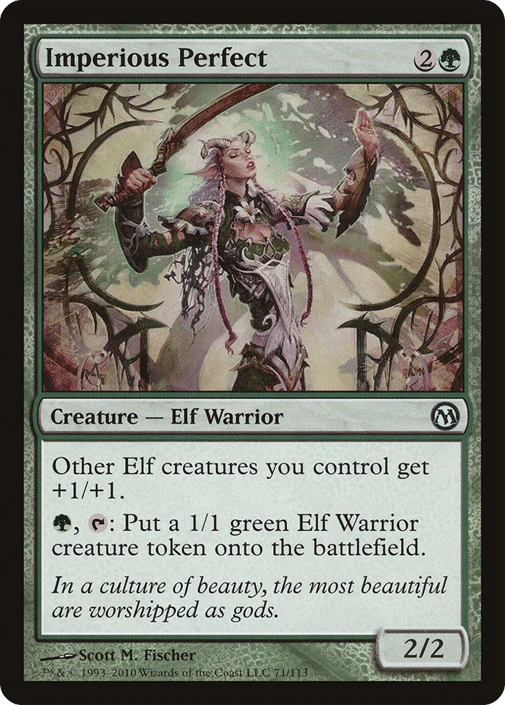 Imperious Perfect · Duels of the Planeswalkers