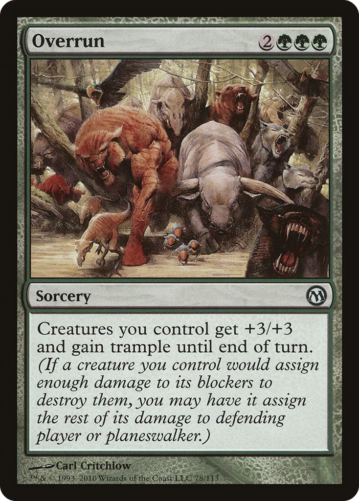 Overrun · Duels of the Planeswalkers