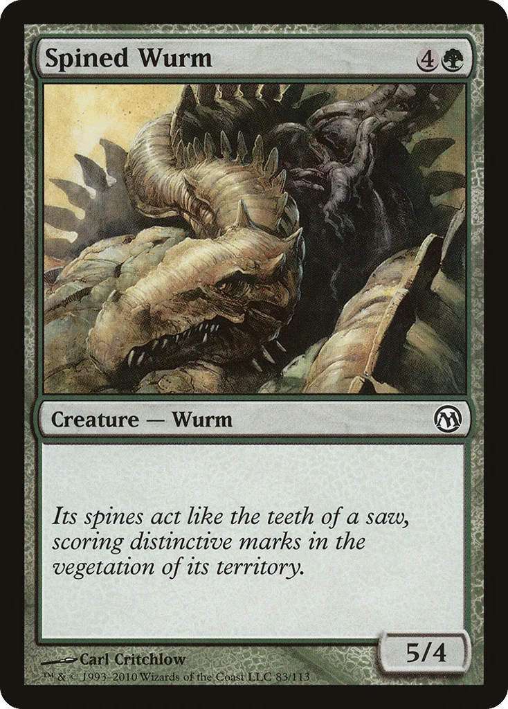 Spined Wurm · Duels of the Planeswalkers