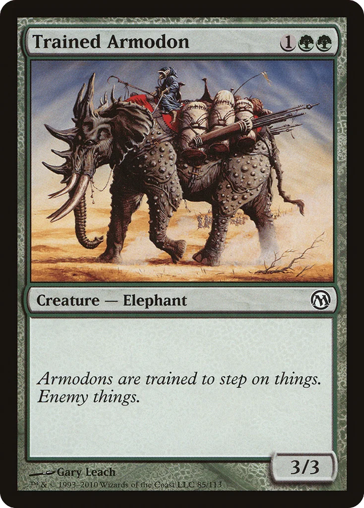 Trained Armodon · Duels of the Planeswalkers