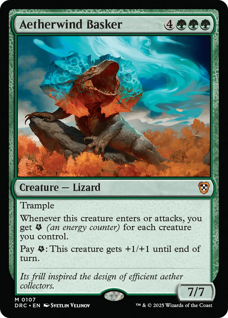 Aetherwind Basker · Aetherdrift Commander
