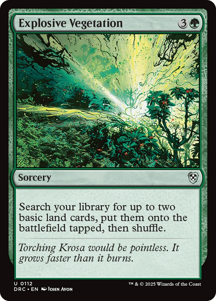 Explosive Vegetation · Aetherdrift Commander
