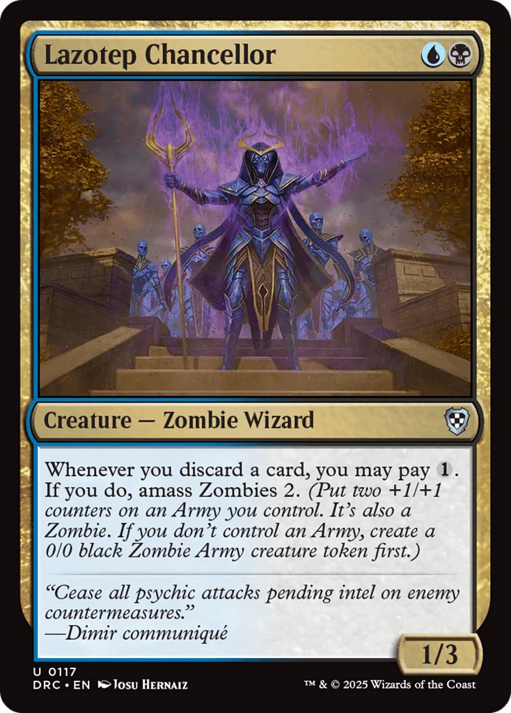 Lazotep Chancellor · Aetherdrift Commander