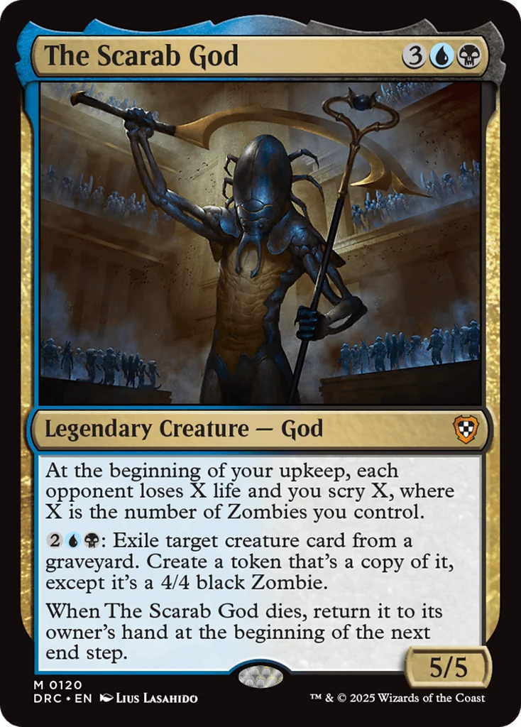 The Scarab God · Aetherdrift Commander