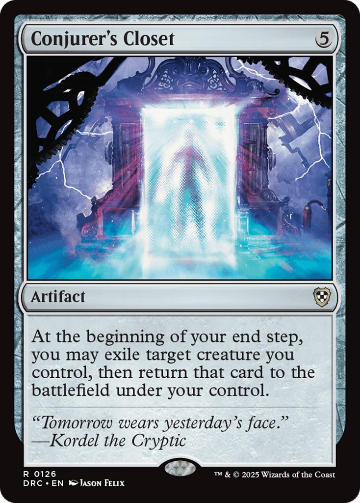 Conjurer's Closet · Aetherdrift Commander