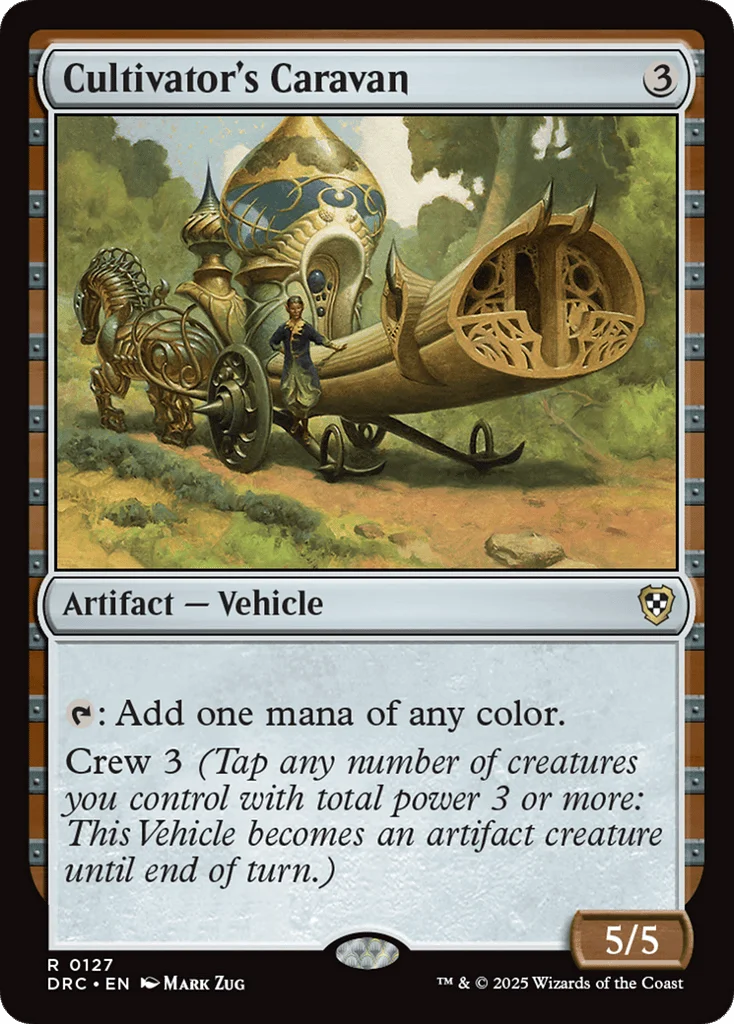 Cultivator's Caravan · Aetherdrift Commander