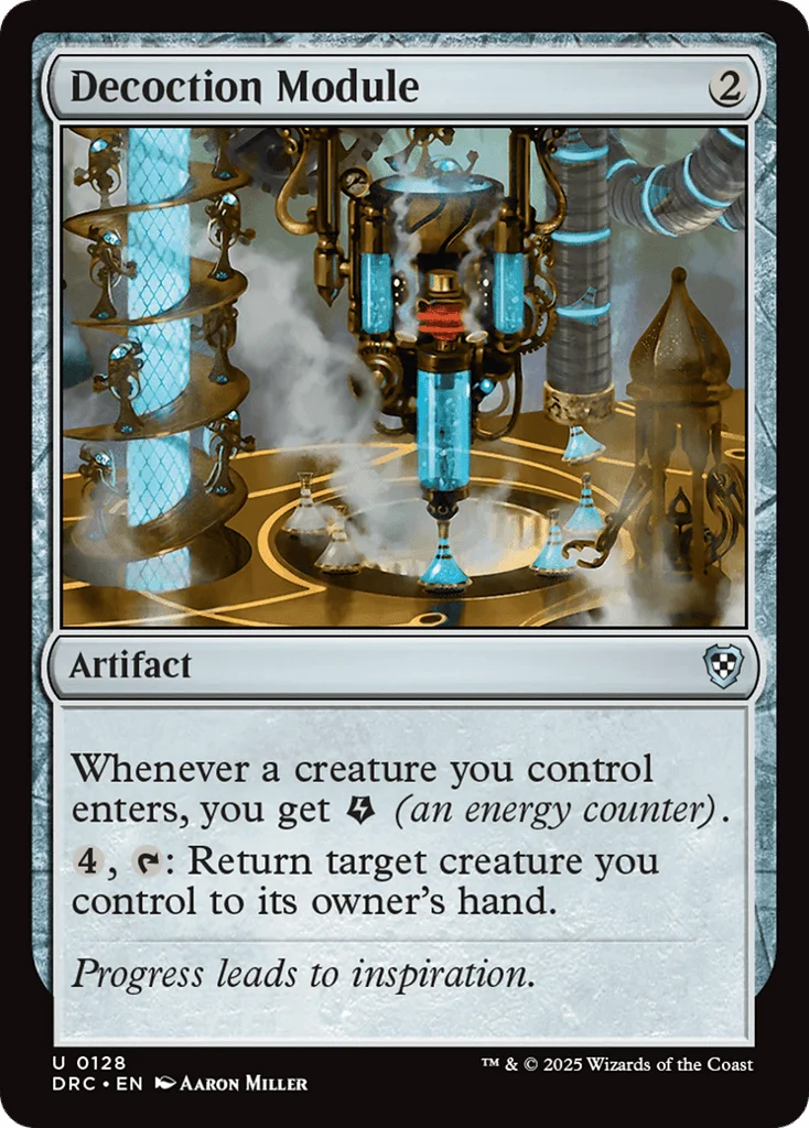 Decoction Module · Aetherdrift Commander